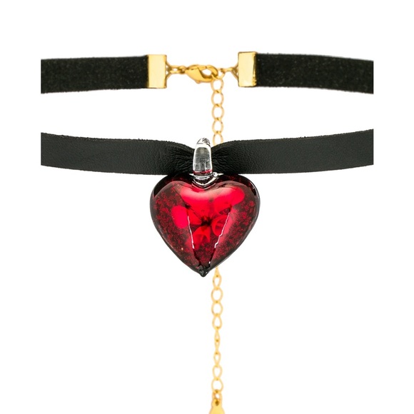 8 OTHER REASONS Lover Choker in Black - Picture 2 of 5